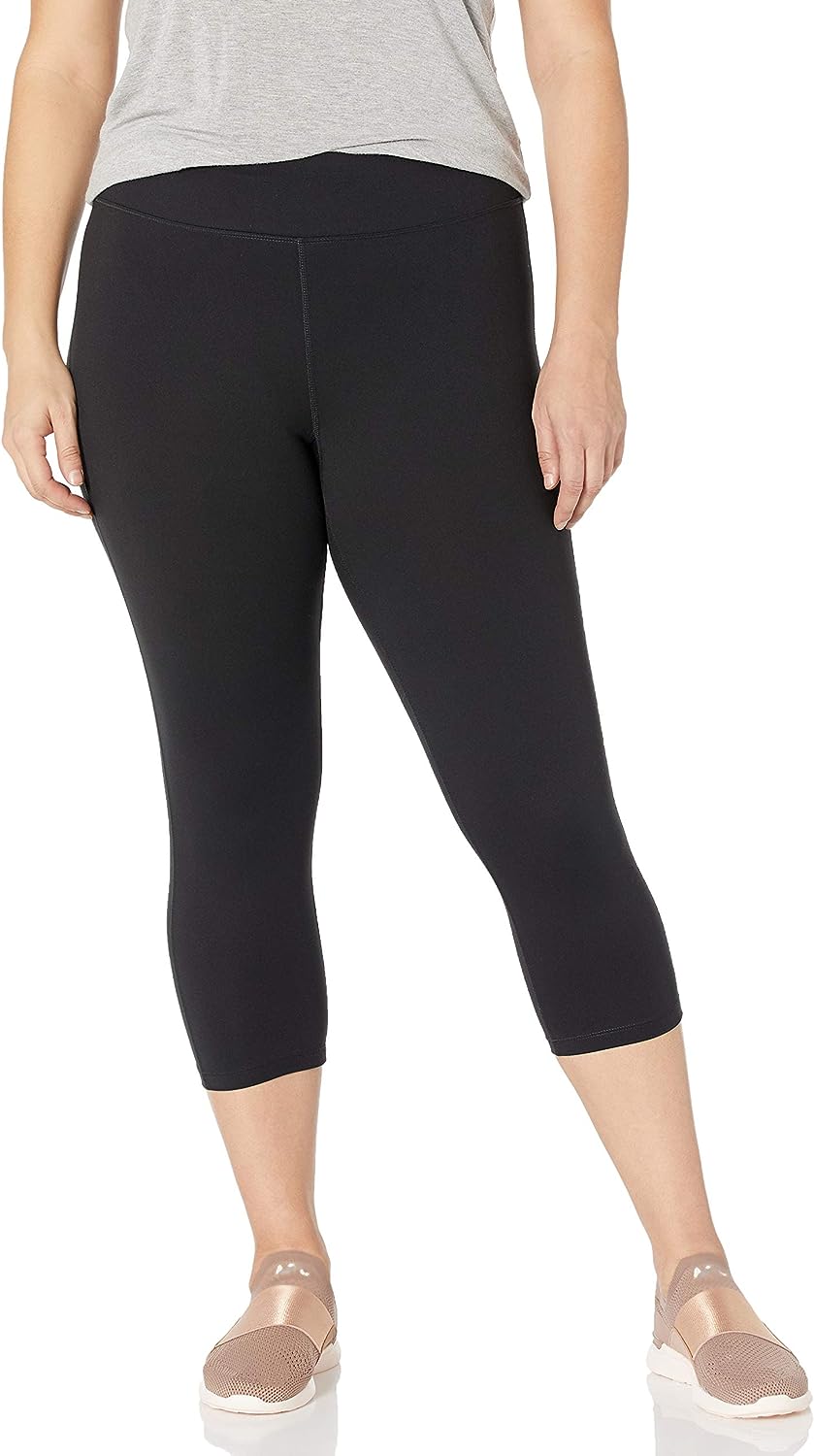 JUST MY SIZE Women's Plus Size Active Stretch Capri Review