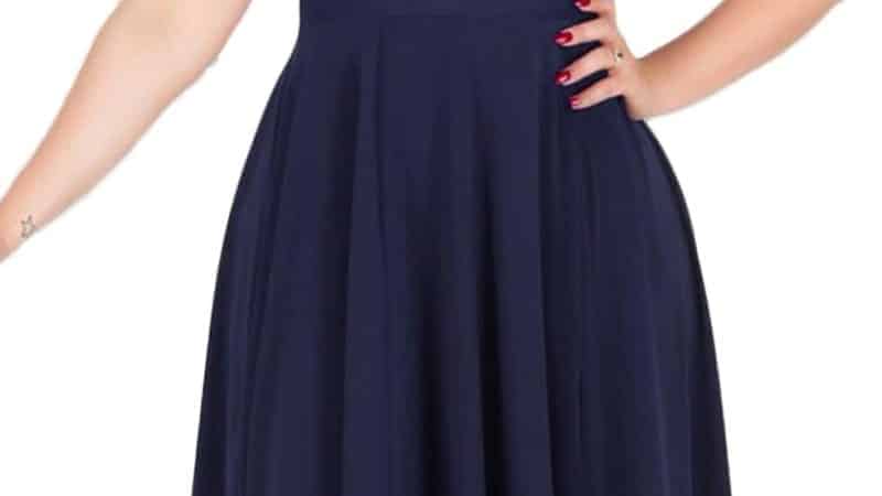 Nemidor® Women’s V-Neckline Stretchy Casual Midi Plus Size Bridesmaid Dress Review