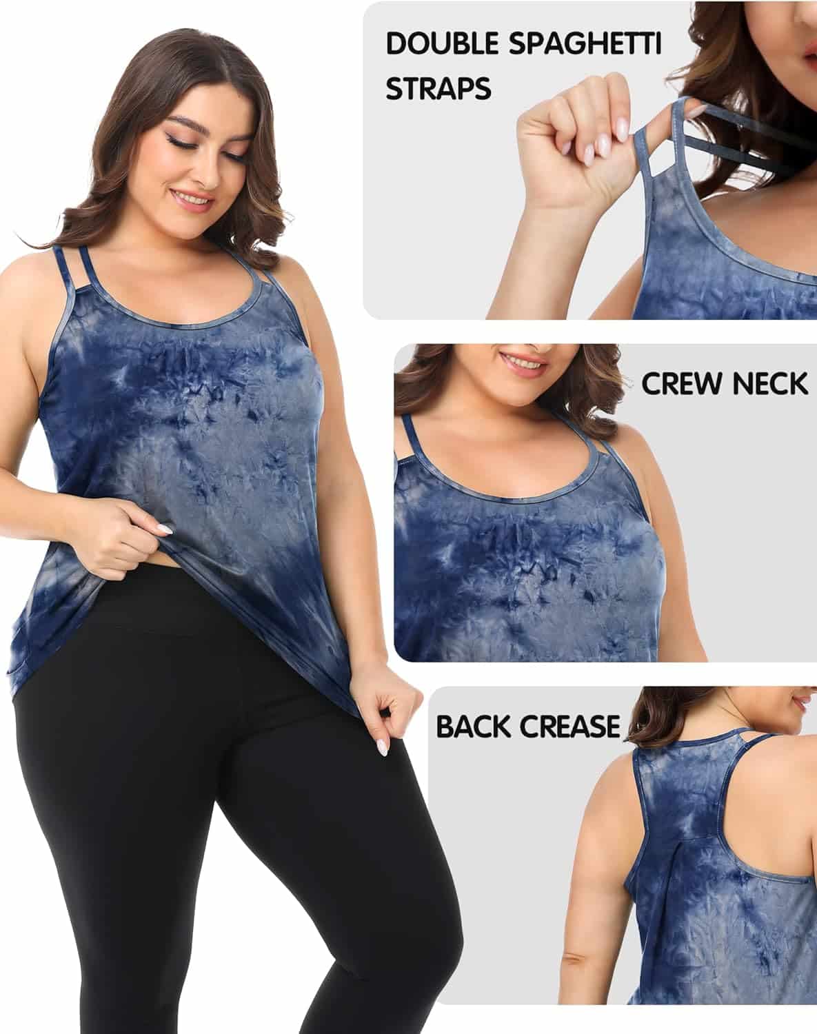 Foreyond Women's Plus Size Workout Tank Tops: A Stylish and Comfortable Choice for Active Women