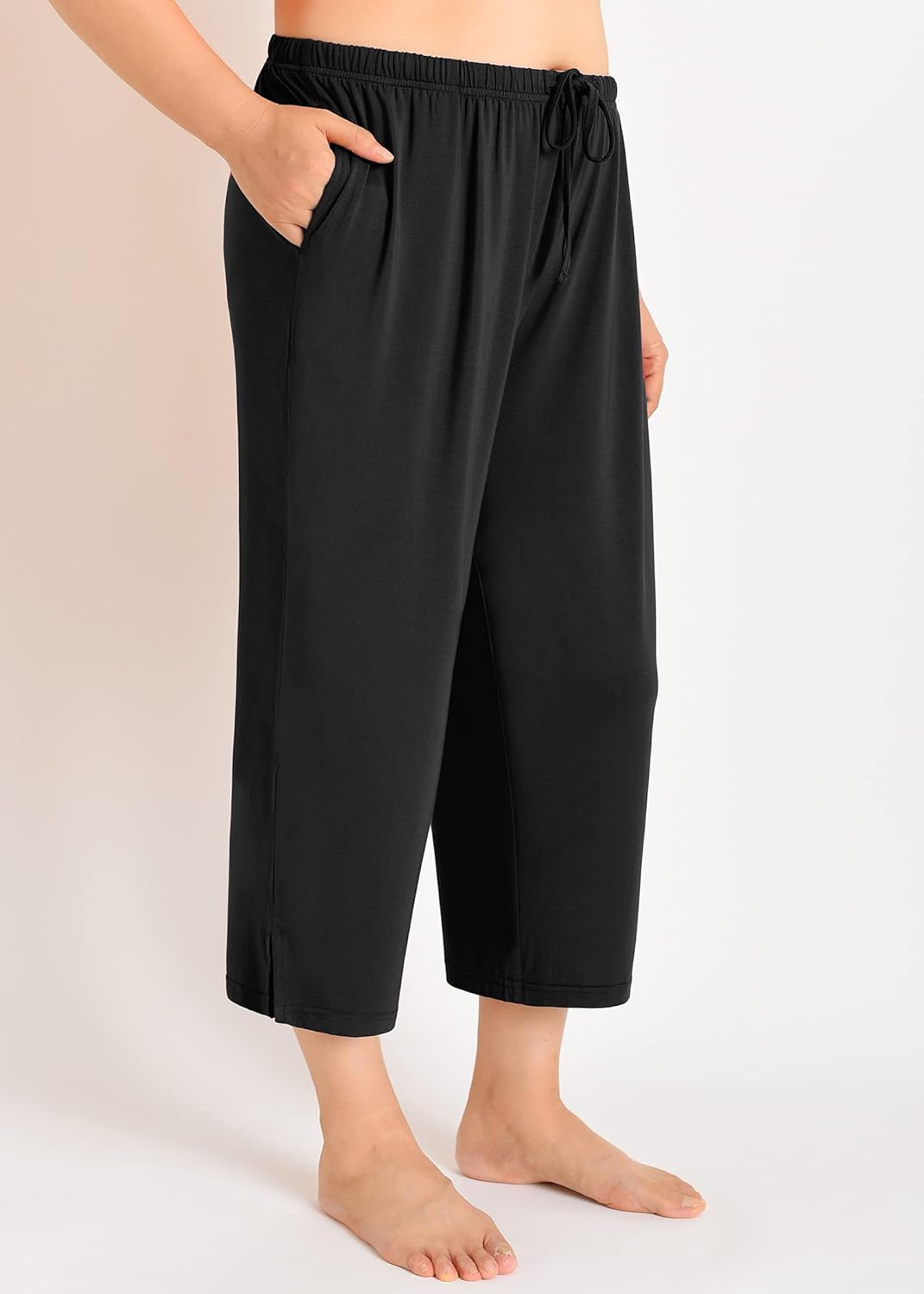 Esenchel Women's Plus Size Capri Pajama Pants: A Comfortable and Stylish Sleepwear Option