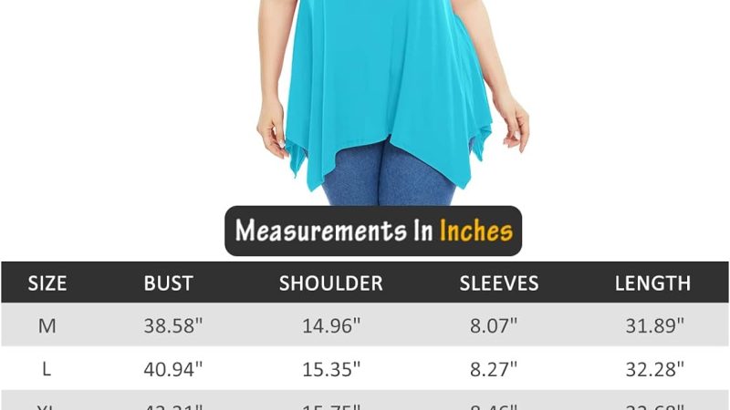 ZENNILO Womens Plus Size Casual Tunic Tops: Embrace Your Summer in Style and Comfort