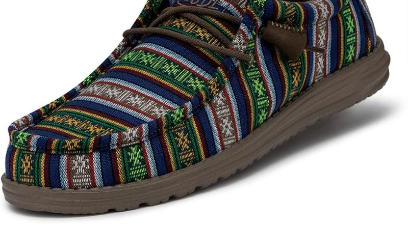 Hey Dude Mens Wally Serape: The Ultimate Comfort and Style