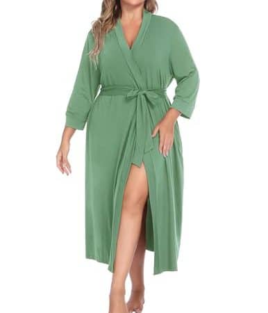 IN’VOLAND Womens Plus Size Kimono Robes: A Luxurious Loungewear for Ultimate Comfort