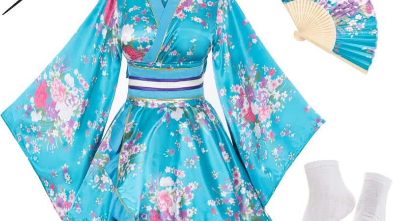 Elibelle Japanese Anime Women’s Dance Kimono Robe: A Review
