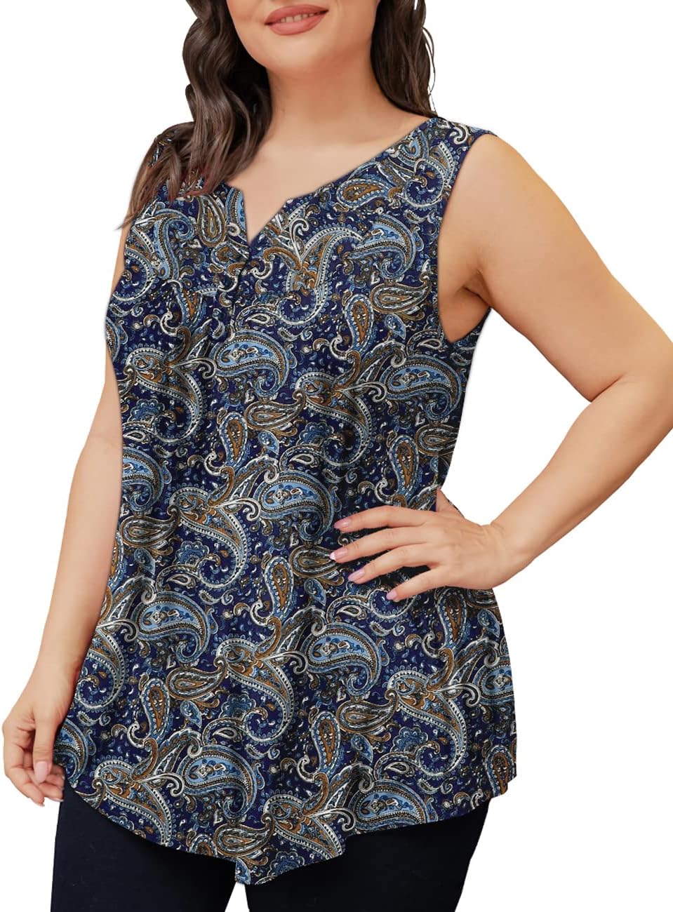 Othyroce Women's Plus Size Tunic Tops: A Stylish and Comfortable Summer Essential