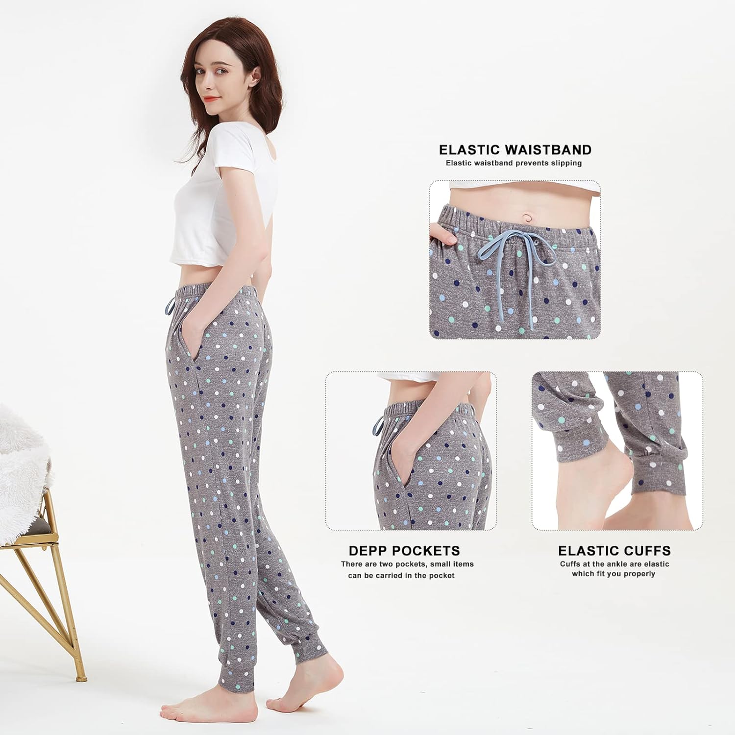 SS SAILAIYA Women's Pajama Pants Jogger Sweatpant Review
