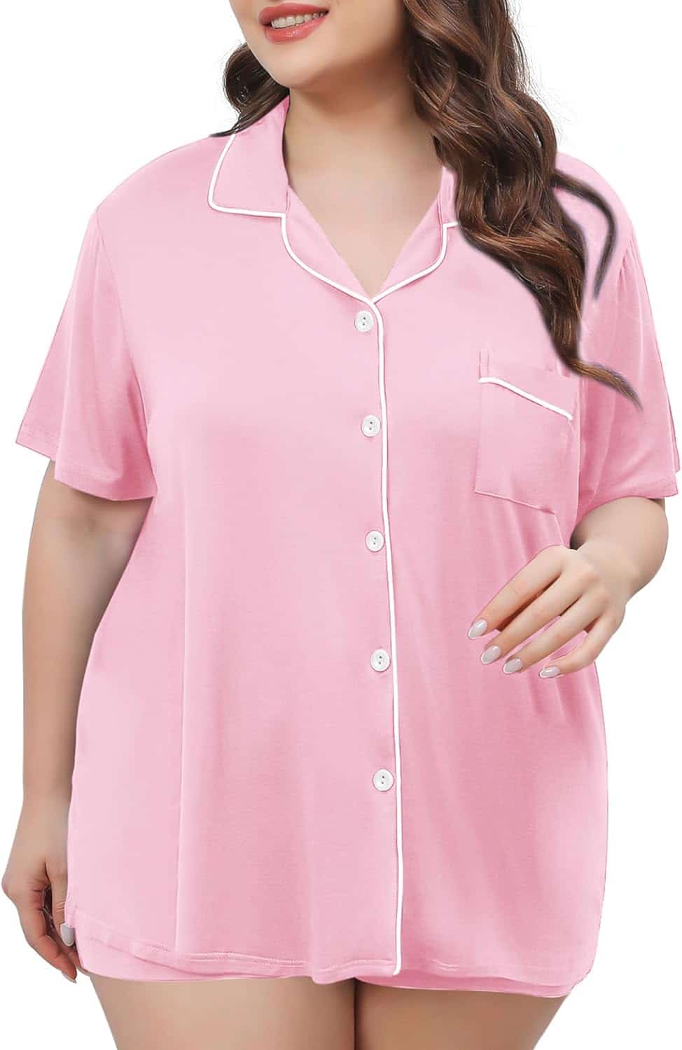 SWOMOG Women's Plus Size Pajamas Set: The Perfect Comfortable Sleepwear