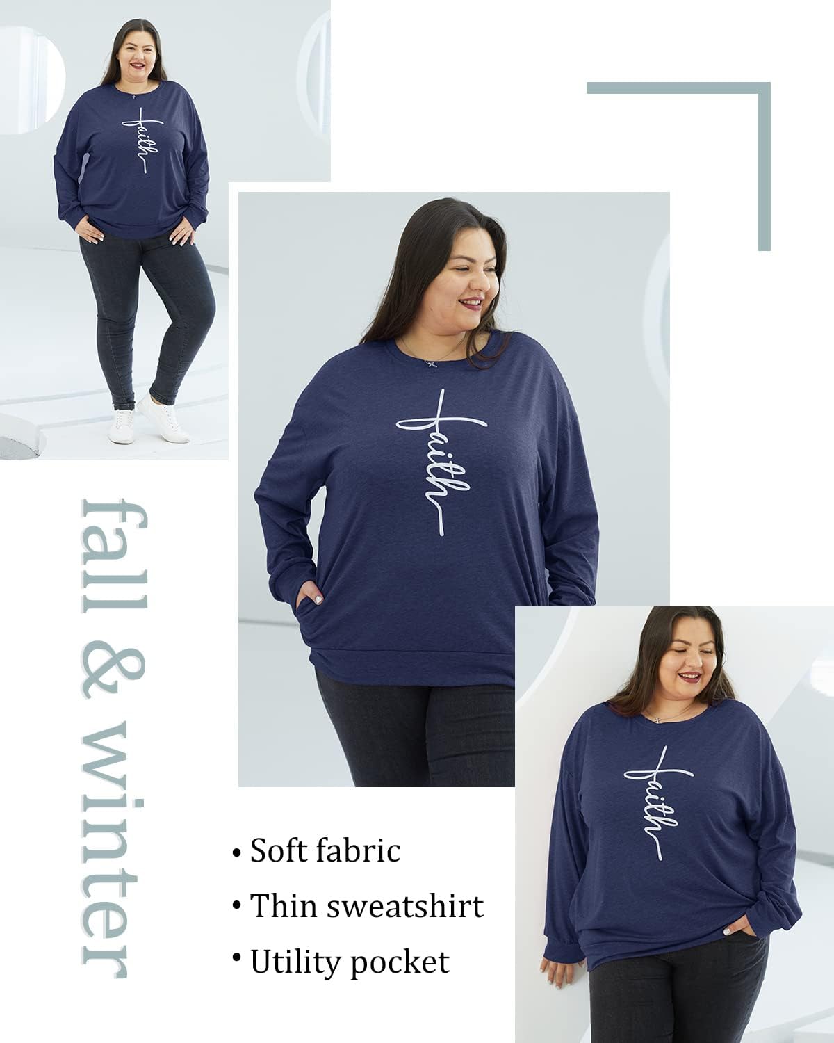 The HDLTE Plus Size Faith Shirts: A Stylish and Meaningful Addition to Your Wardrobe